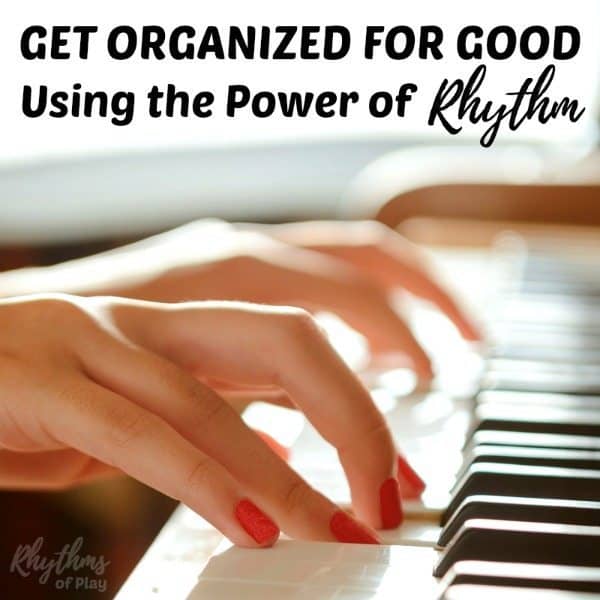 piano showing how flow of rhythm organizes music, and can organize your day, week, and whole year! 