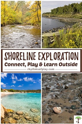Explore a shore; beach shore, lakeshore, river shore, creek shore