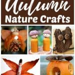 Fall Nature Crafts for Kids and Teens. Autumn is one of the best times of year to make fall nature crafts. There are always amazing treasures like leaves, pinecones, acorns, and walnuts, for the kids to find and make into something beautiful. #fall #crafts