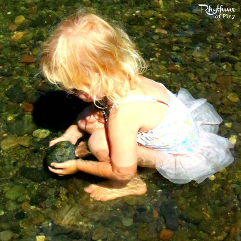 Play in a Creek