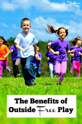 The benefits of outside free play