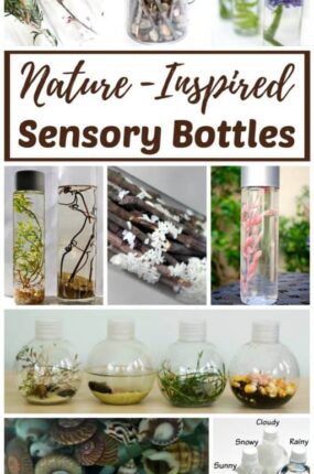 Nature Inspired Sensory Bottles