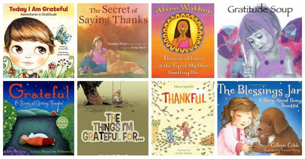 Children's books about gratitude and thankfulness