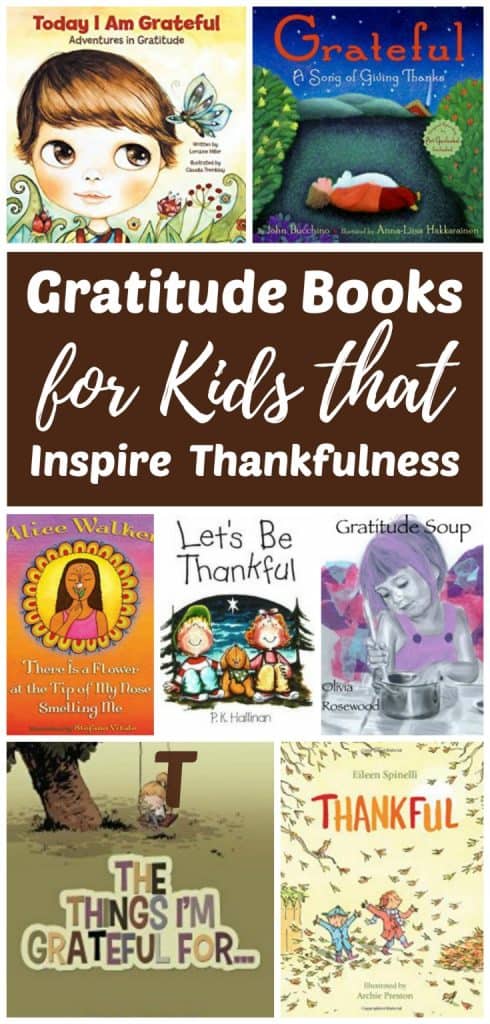 Gratitude books for kids - thankful books for children - picture books on gratitude