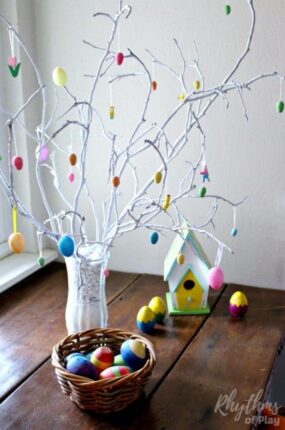 Easter Egg Tree Tradition, Ostereierbaum