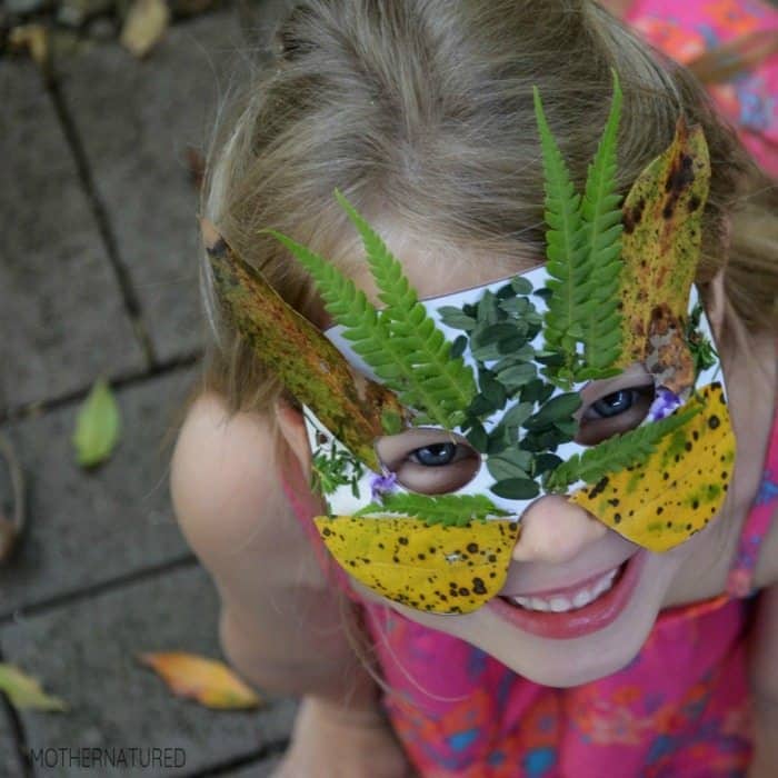 Nature Masks Tiaras Crowns and More! Kids will love how easy it is to create nature arts and crafts with these fun printables. Get outside, explore nature, engage the senses, and use the fine motor muscles to create wearable art. A hands-on learning punch hard to beat! 