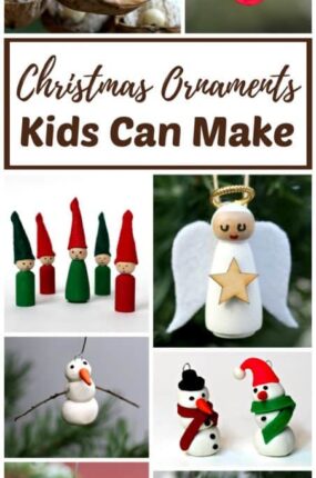 Making Christmas ornaments is a great way to connect with the kids and bring the whole family together during the holidays. There is nothing better than decorating the tree with gorgeous handmade ornaments you have made with the kids!