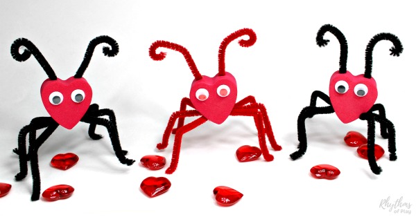 love bug craft for kids (original craft and photos by Nell Regan K. founder of Rhythms of Play)