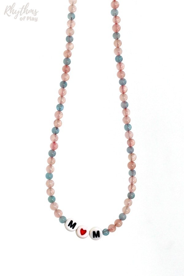 Personalized mom, mum, or grandma necklace