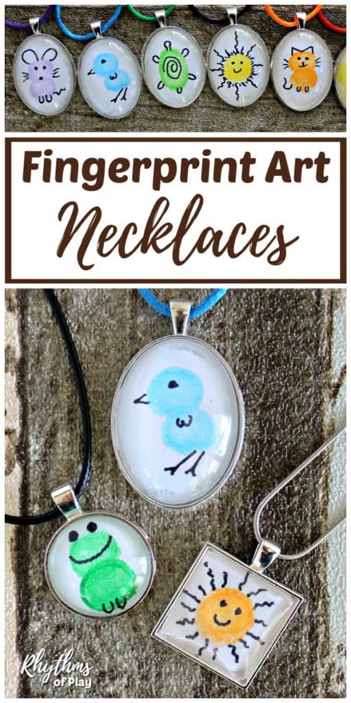 Easy art necklace jewelry making tutorial
