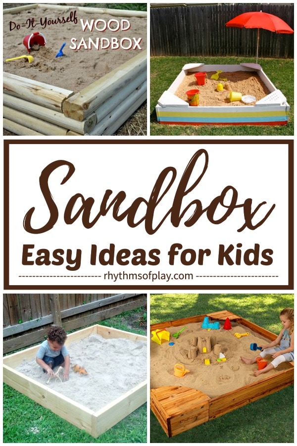 Easy sandbox DIY tutorials and best sandboxes you can buy
