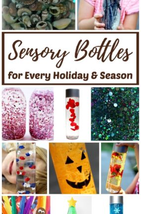 The best sensory bottle recipe ideas for every holiday and season!