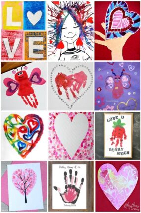 Art projects for Valentine's Day