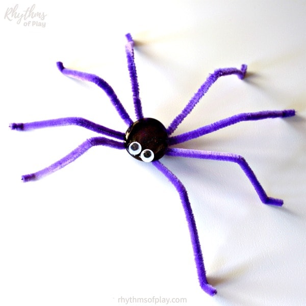 Halloween spider craft
