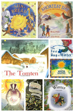 Childrens books about the winter solstice; best winter books, short stories, and tales for kids!