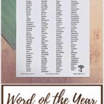 word of the year ideas 2021 with list of motivational words