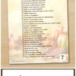 Fall Bucket List Printable - Fall activities for kids