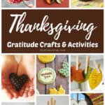 pictures of Thanksgiving gratitude crafts and activities