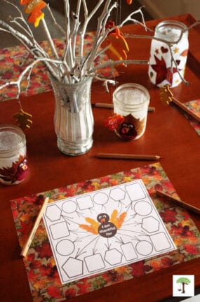 color your own thankful printable Thanksgiving placemats craft for kids and adults
