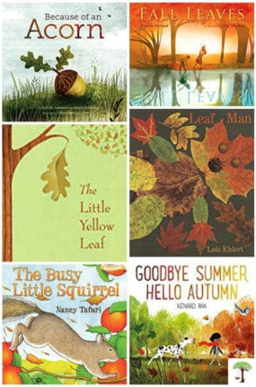 Best autumn-themed books about the fall for toddlers, preschoolers, and kids of all ages.