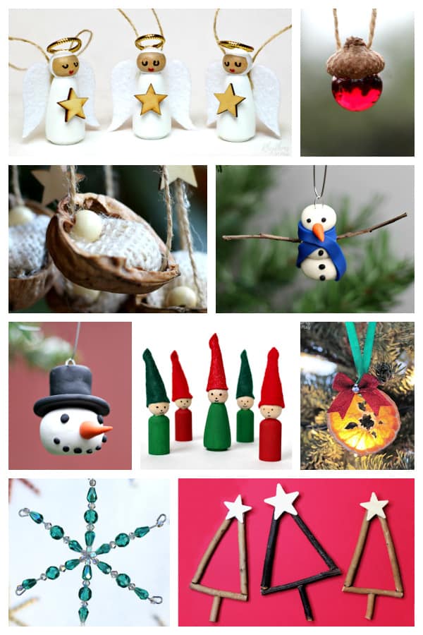 Photos of DIY Christmas Ornaments Crafts for Kids and adults--Christmas craft projects have DIY tutorials.